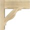 Ekena Millwork Funston Block Rough Sawn Outlooker, Douglas Fir, 6"W x 14"D x 14"H OUT06X14X14FST05RDF - alternate 2